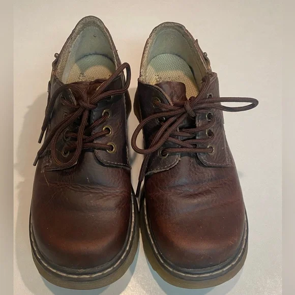 DR. MARTENS DOCS SIGMA LEATHER SHOE RARE CHUNKY SZ 39 US 8 L  GUC - Picture 2 of 16